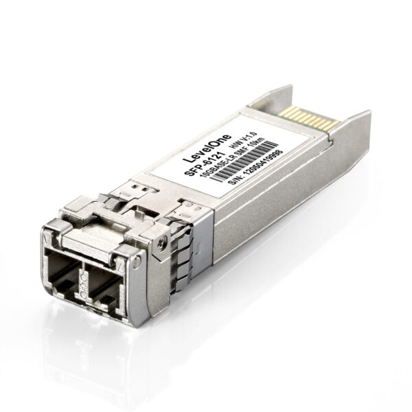 LevelOne 10Gbps Single-mode SFP+ Transceiver, 10km, 1310nm