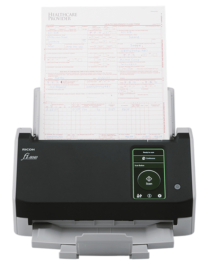 Ricoh fi-8040 ADF + Manual feed scanner 600 x 600 DPI A4 Black, Grey - Afbeelding 7
