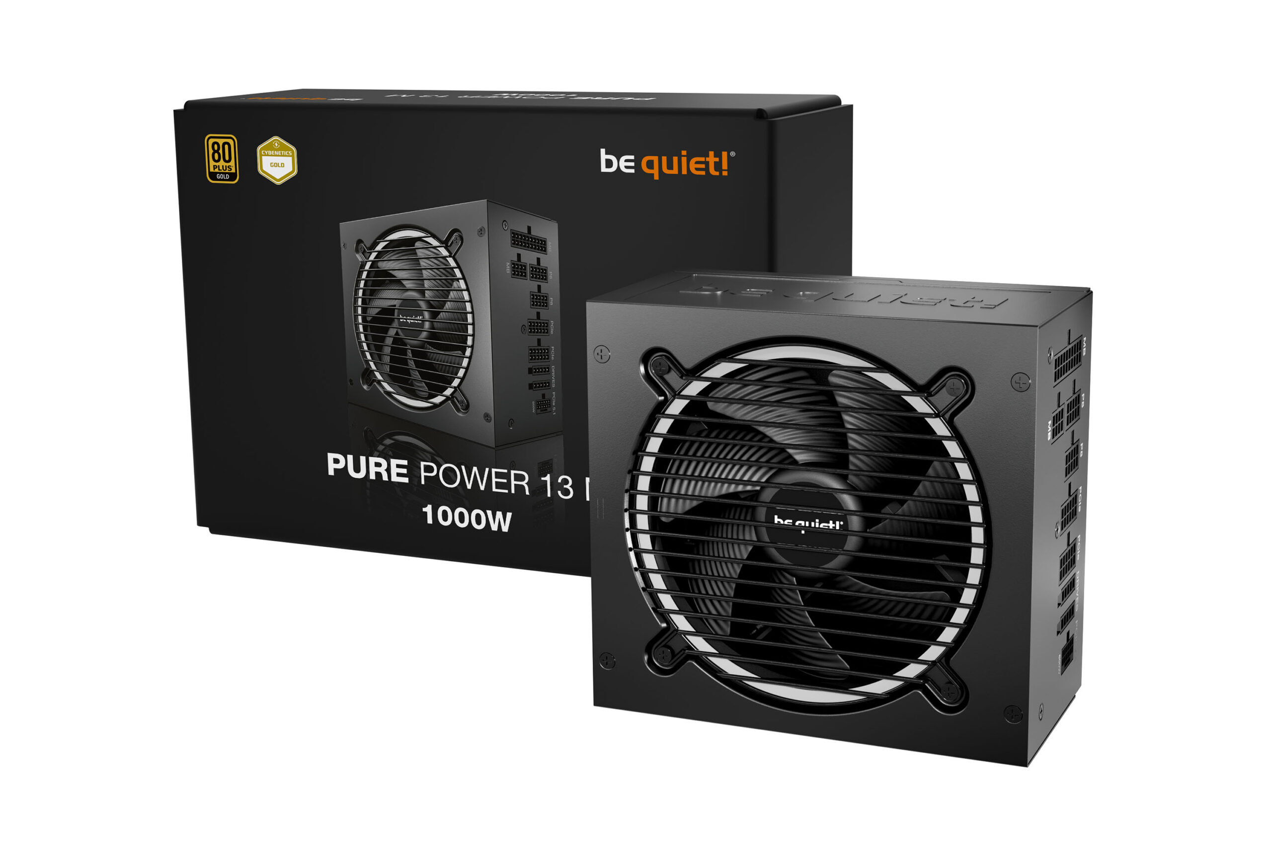be quiet! Pure Power 13 M | 1000W power supply unit 20+4 pin ATX ATX Black - Afbeelding 2