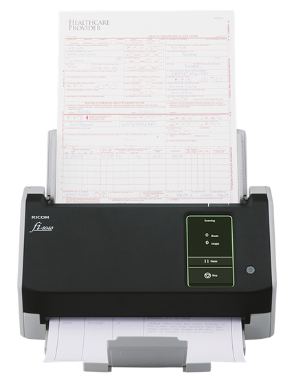 Ricoh fi-8040 ADF + Manual feed scanner 600 x 600 DPI A4 Black, Grey - Afbeelding 8