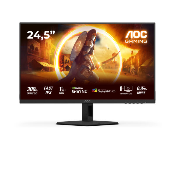 AOC G4 25G4SRE computer monitor 62.2 cm (24.5") 1920 x 1080 pixels Full HD LED Black, Red