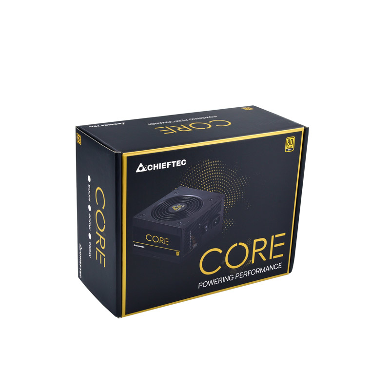 Chieftec Core BBS-700S power supply unit 700 W 24-pin ATX PS/2 Black - Afbeelding 4