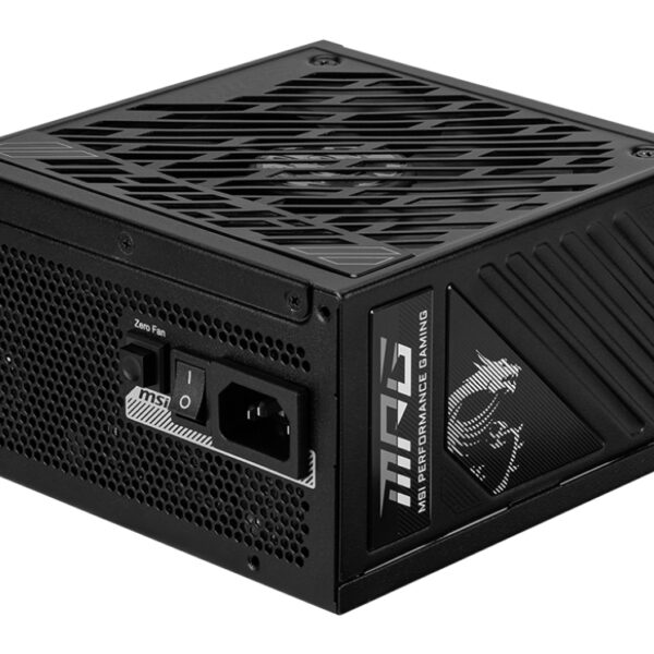 MSI MPG A850GS PCIE5 power supply unit 850 W 24-pin ATX ATX Black