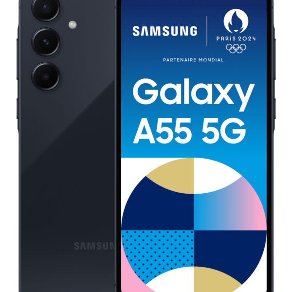 Samsung Galaxy A55 5G 16.8 cm (6.6") Hybrid Dual SIM USB Type-C 8 GB 128 GB 5000 mAh Navy