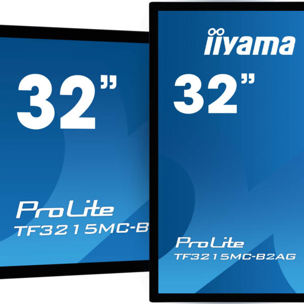 iiyama ProLite TF3215MC-B2AG computer monitor 80 cm (31.5") 1920 x 1080 pixels Full HD LED Touchscreen Kiosk Black
