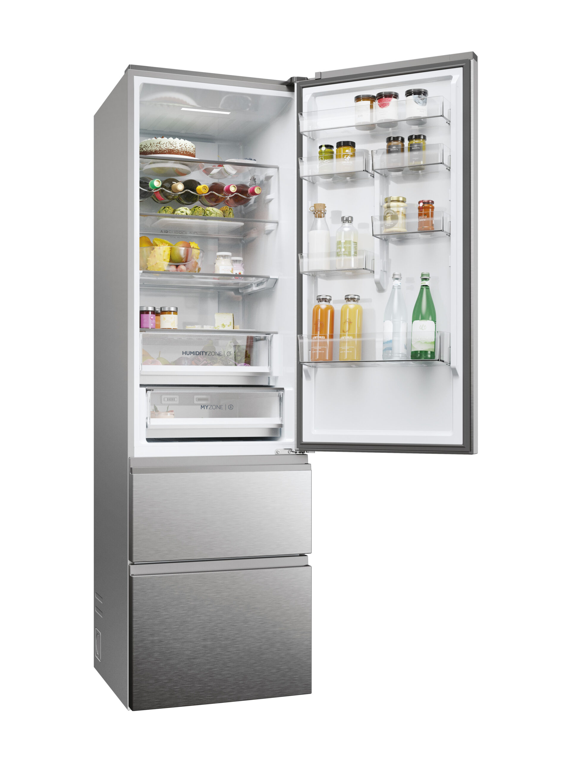 Haier 3D 60 Serie 5 HTW5620DNMG Freestanding 414 L D Silver - Afbeelding 5