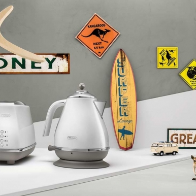 De’Longhi Icona Capitals electric kettle 1.7 L 2000 W White - Afbeelding 3