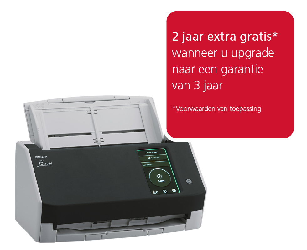 Ricoh fi-8040 ADF + Manual feed scanner 600 x 600 DPI A4 Black, Grey - Afbeelding 2