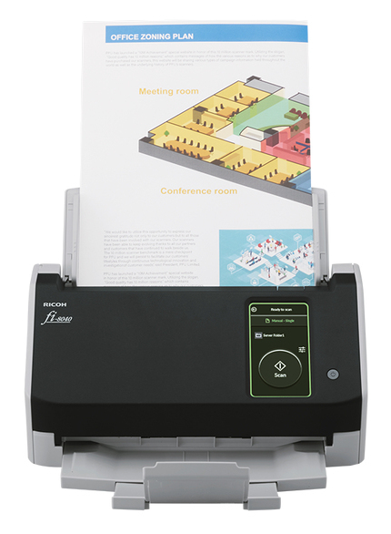 Ricoh fi-8040 ADF + Manual feed scanner 600 x 600 DPI A4 Black, Grey - Afbeelding 6