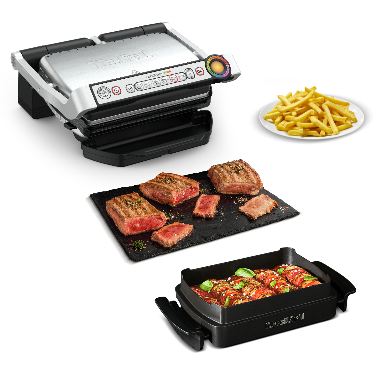 Tefal OptiGrill + GC714D contact grill - Afbeelding 2