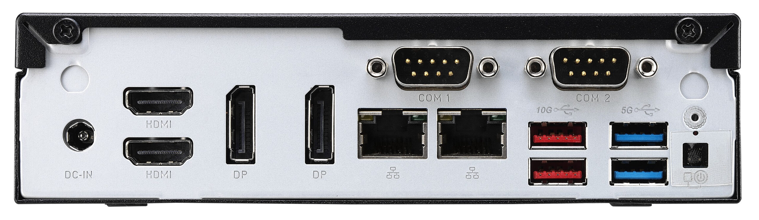 Shuttle Slim PC DH770 , S1700, 2x HDMI, 2x DP , 2x 2.5G LAN, 2x COM, 8x USB, 1x 2.5", 2x M.2, 24/7 permanent operation, incl. VESA - Afbeelding 7