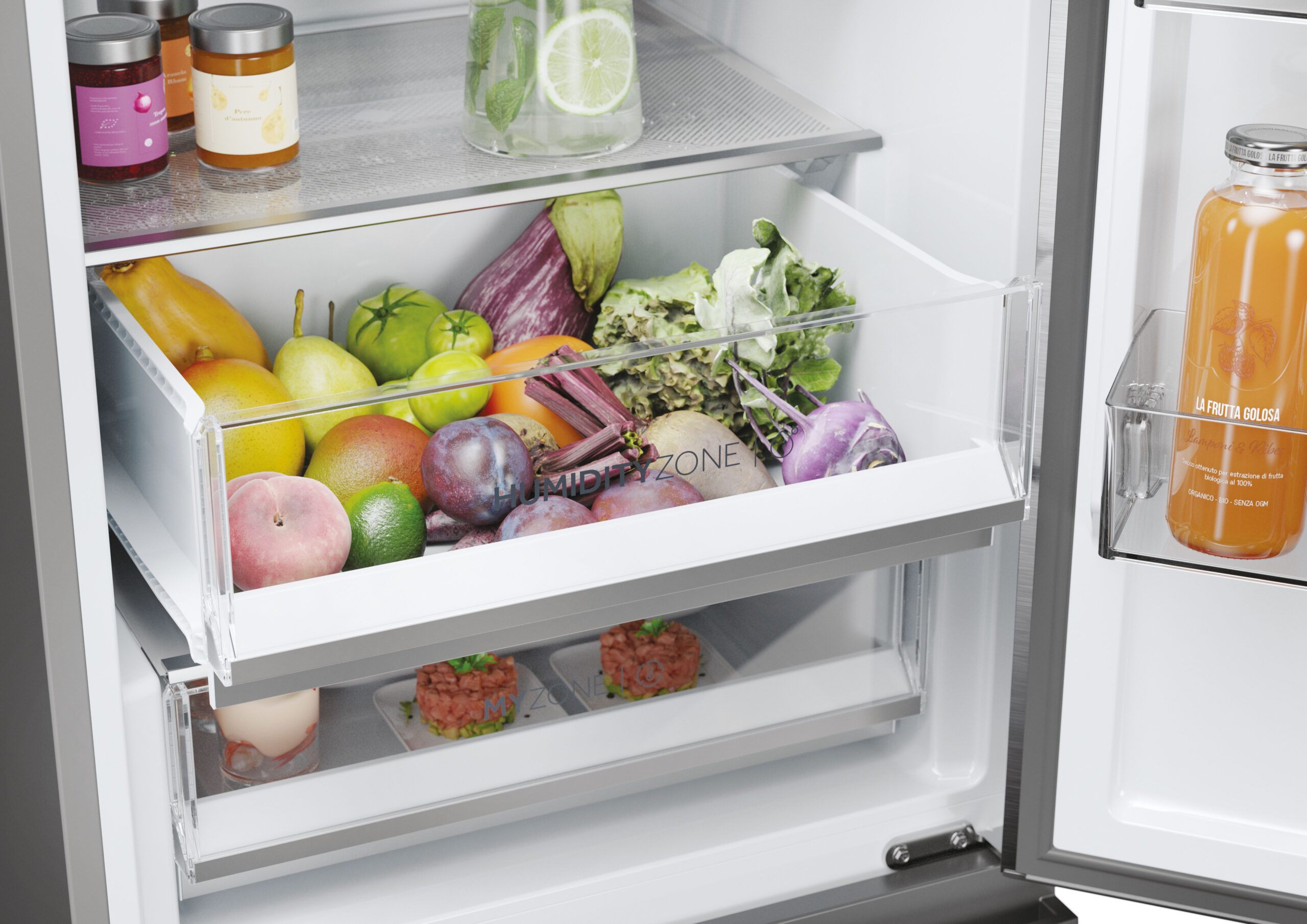 Haier 3D 60 Serie 5 HTW5620DNMG Freestanding 414 L D Silver - Afbeelding 10
