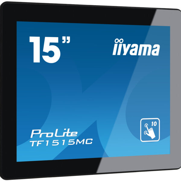 iiyama TF1515MC-B2 computer monitor 38.1 cm (15") 1024 x 768 pixels XGA LED Touchscreen Black