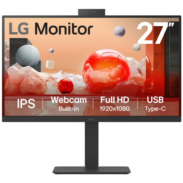 LG 27BA850-B computer monitor 68.6 cm (27") 1920 x 1080 pixels Full HD Black