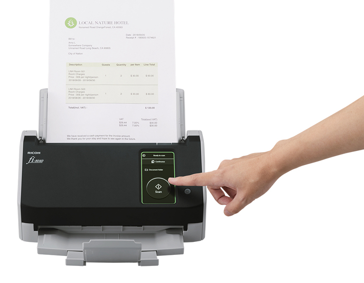 Ricoh fi-8040 ADF + Manual feed scanner 600 x 600 DPI A4 Black, Grey - Afbeelding 11