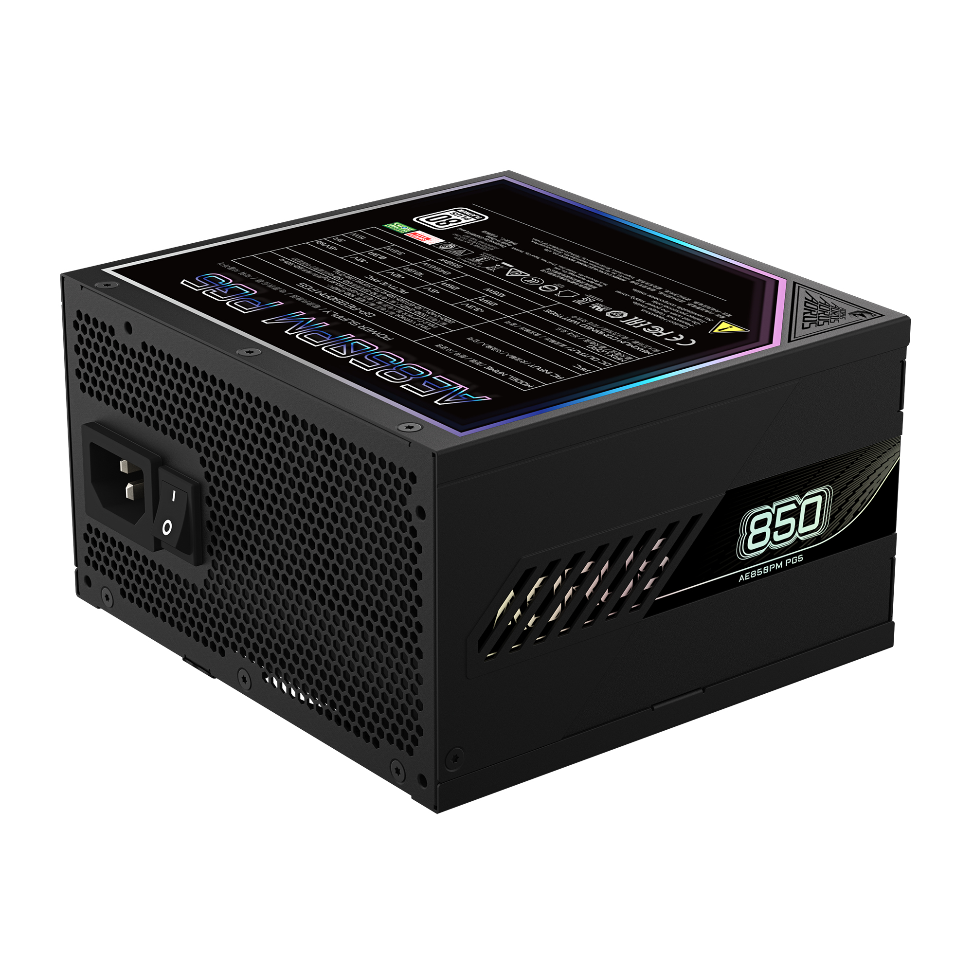 Gigabyte Aorus Elite Platinum ATX 3.1 850W PSU - Afbeelding 6