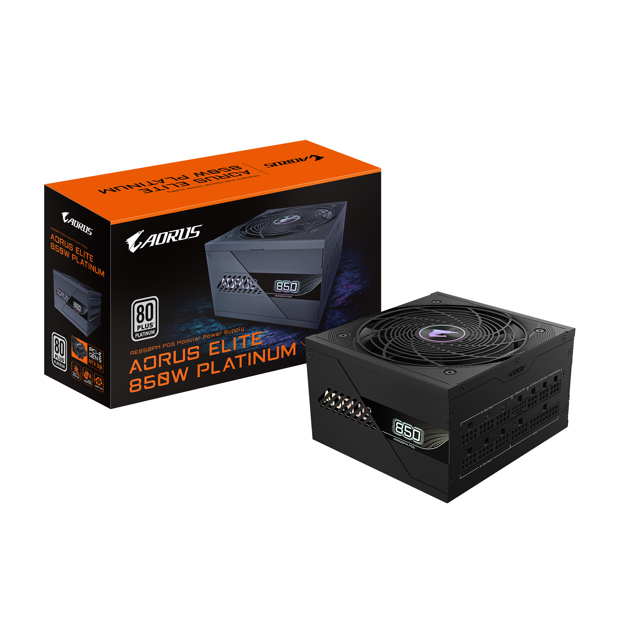Gigabyte Aorus Elite Platinum ATX 3.1 850W PSU