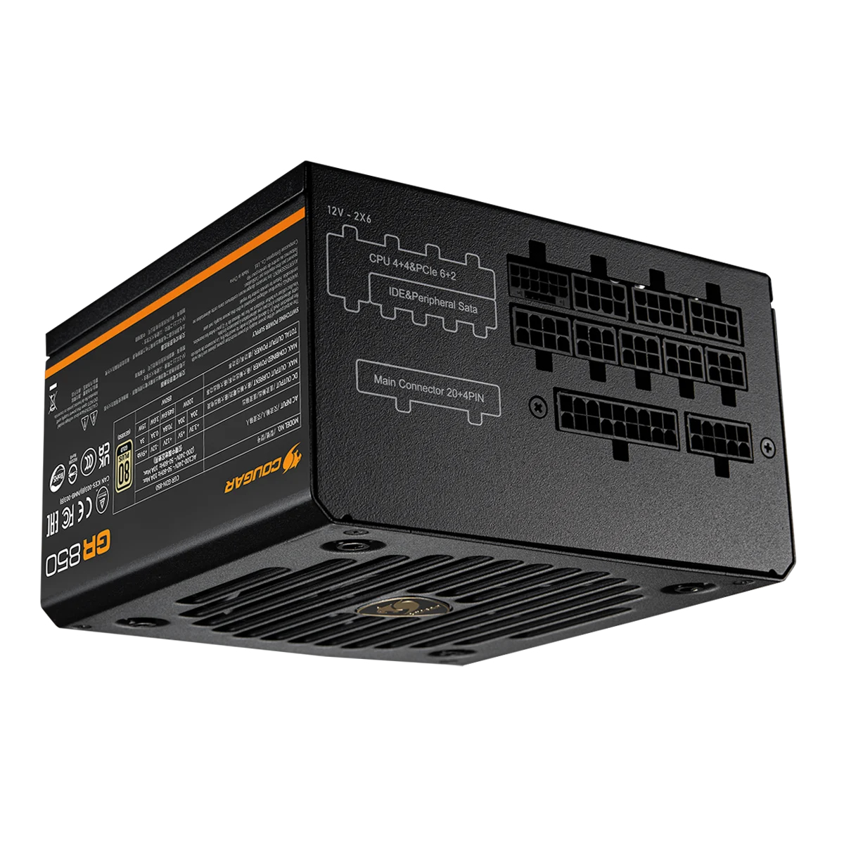 COUGAR Power Supply GR 850W ATX3.1/PCIE 5.1 / 80 Plus Gold - Afbeelding 9