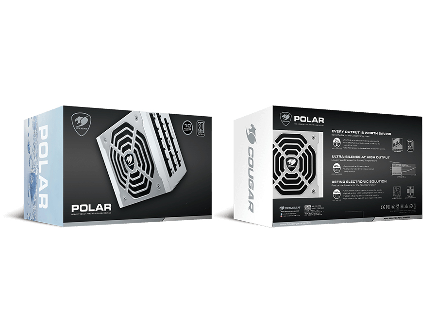 COUGAR Polar 1050W Power Supply ATX3.1 / 80 Plus Platinum / Modular - Afbeelding 8
