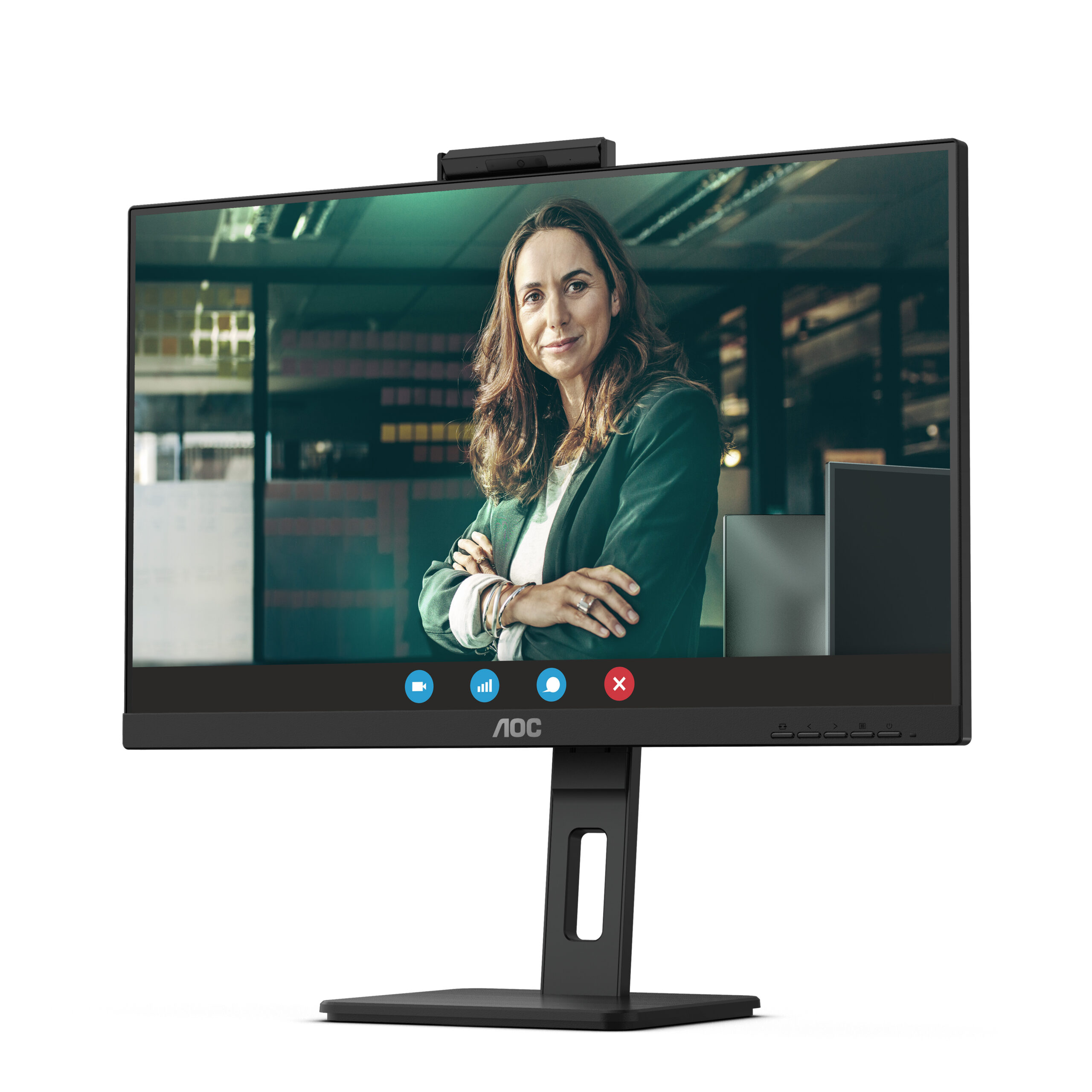 AOC 24P3CW computer monitor 60.5 cm (23.8") 1920 x 1080 pixels Full HD LED Black - Afbeelding 3