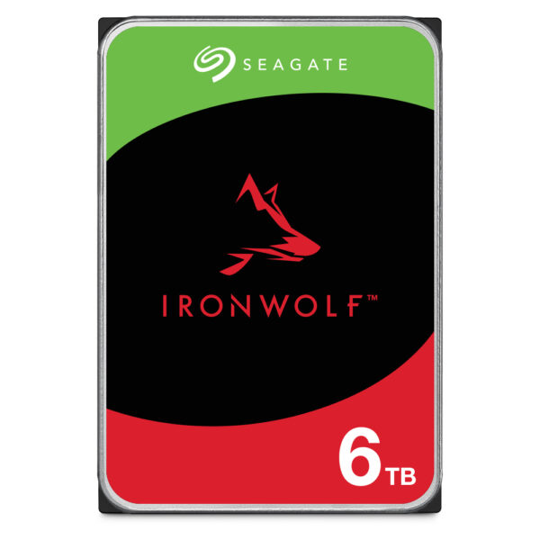 Seagate IronWolf internal hard drive 6 TB 256 MB 3.5" Serial ATA III (ST6000VN006)