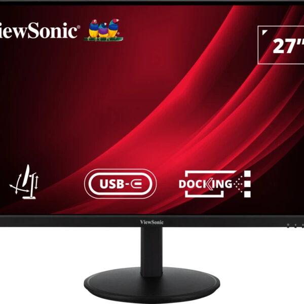 Viewsonic VG Series VG2709U-2K computer monitor 68.6 cm (27") 2560 x 1440 pixels Quad HD LED Black