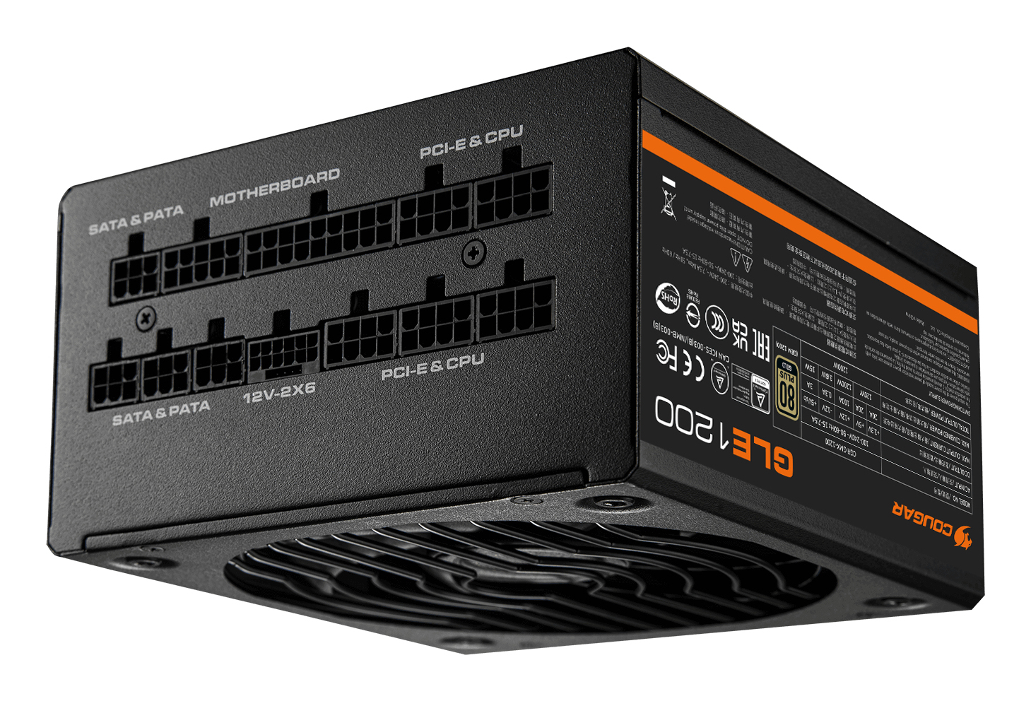 COUGAR Power Supply GLE 1000W ATX3.1 / 80 Plus Gold - Afbeelding 7