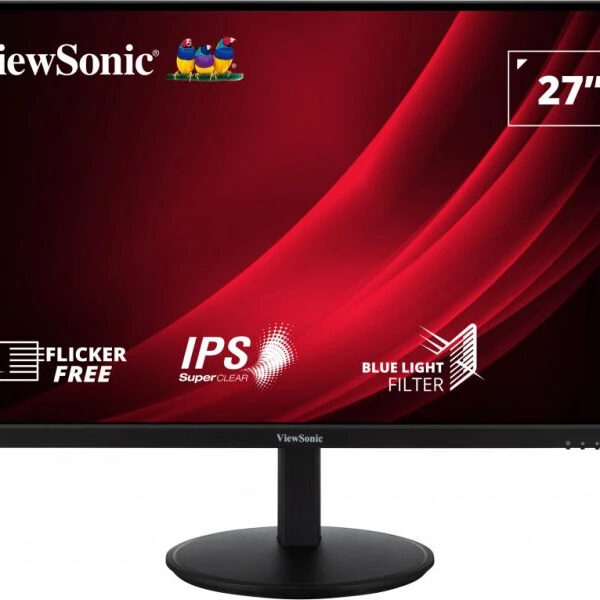 Viewsonic VG Series VG2709-2K-MHD-2 computer monitor 68.6 cm (27") 2560 x 1440 pixels Quad HD LED Black