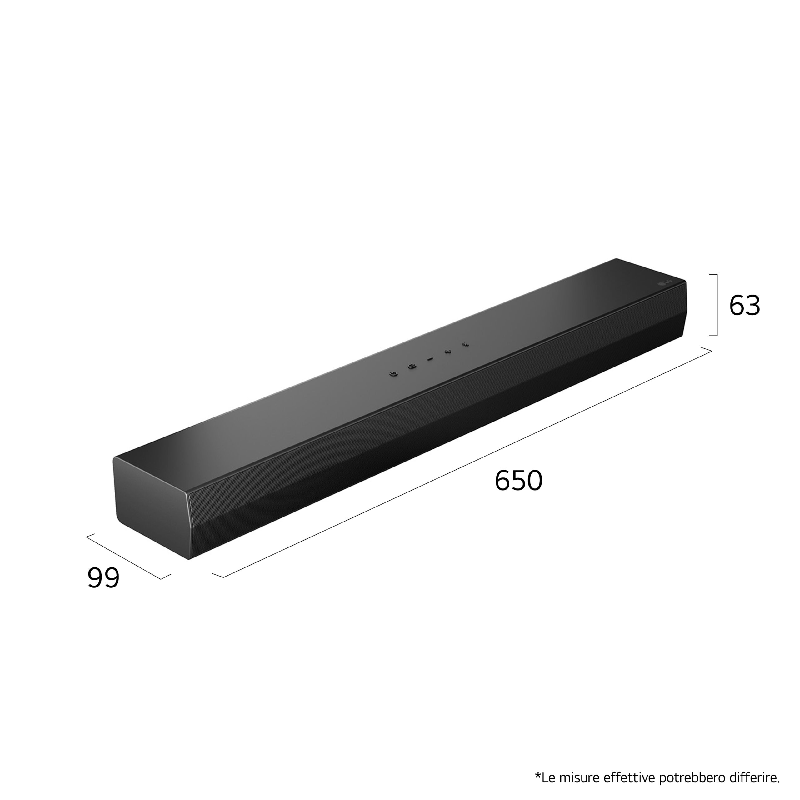LG S20A Black 2.0 channels 50 W - Afbeelding 2