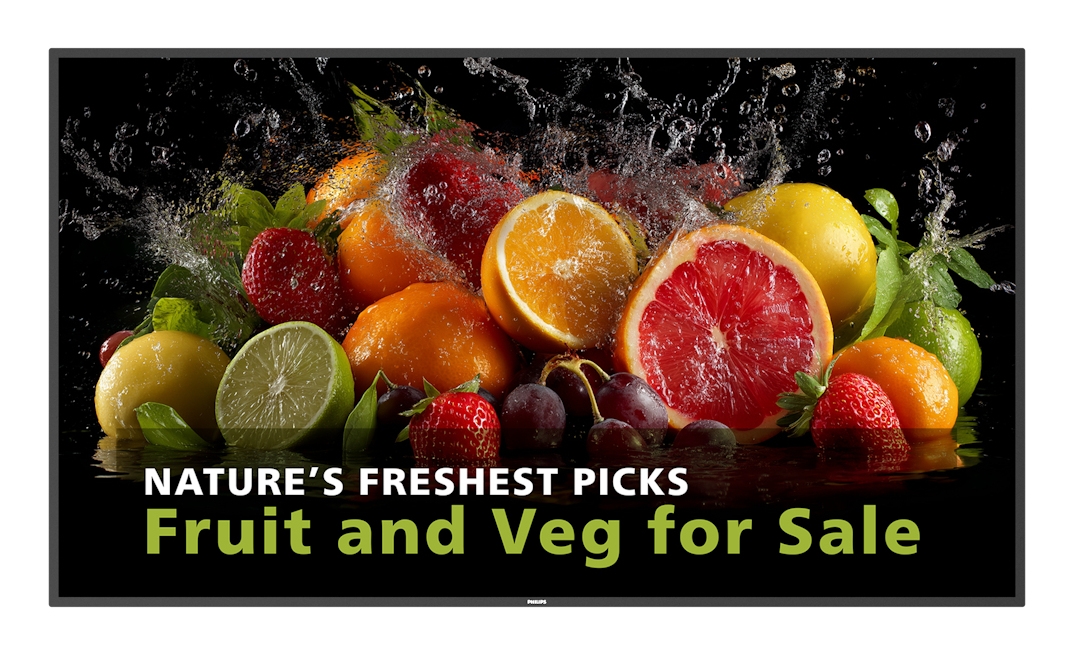 Philips 5000 series 65BDL5050D/00 Signage Display 165.1 cm (65") LCD Wi-Fi 600 cd/m² Full HD Black Built-in processor Android - Afbeelding 3