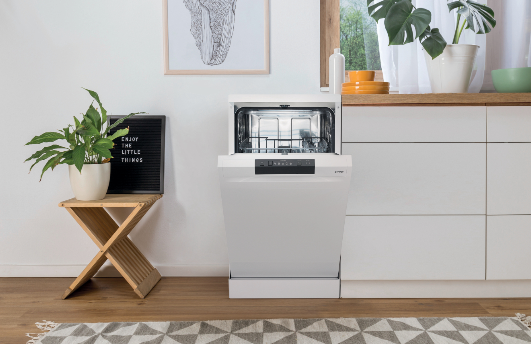 Gorenje GS520E15W Freestanding 9 place settings E - Afbeelding 7