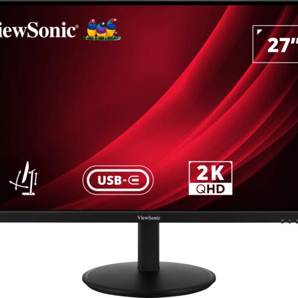 Viewsonic VG Series VG2709-2K-MHDU-2 computer monitor 68.6 cm (27") 2560 x 1440 pixels Quad HD LED Black