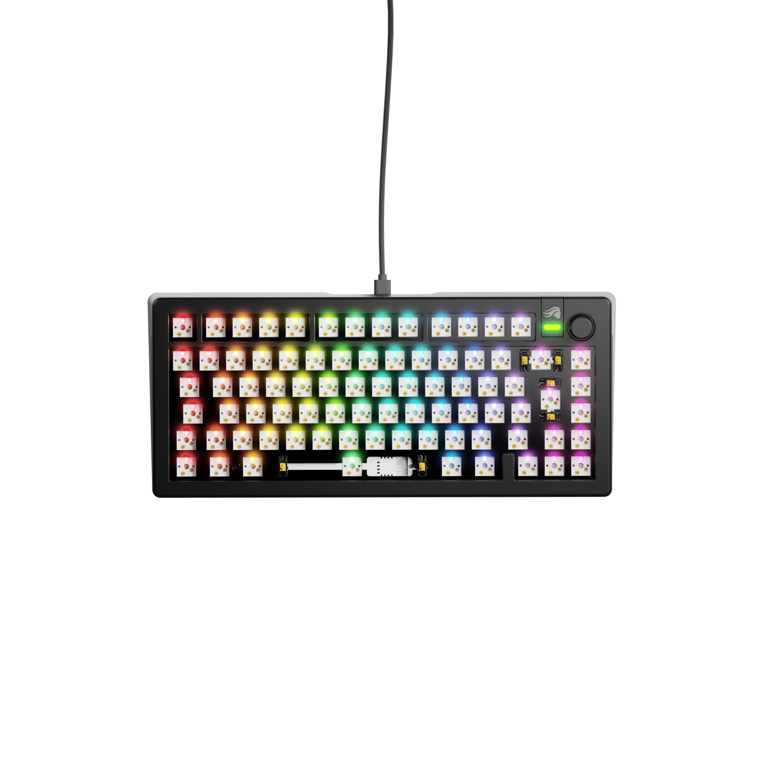Glorious Gaming GMMK 3 75% Barebones Wired Black - ISO - Afbeelding 2