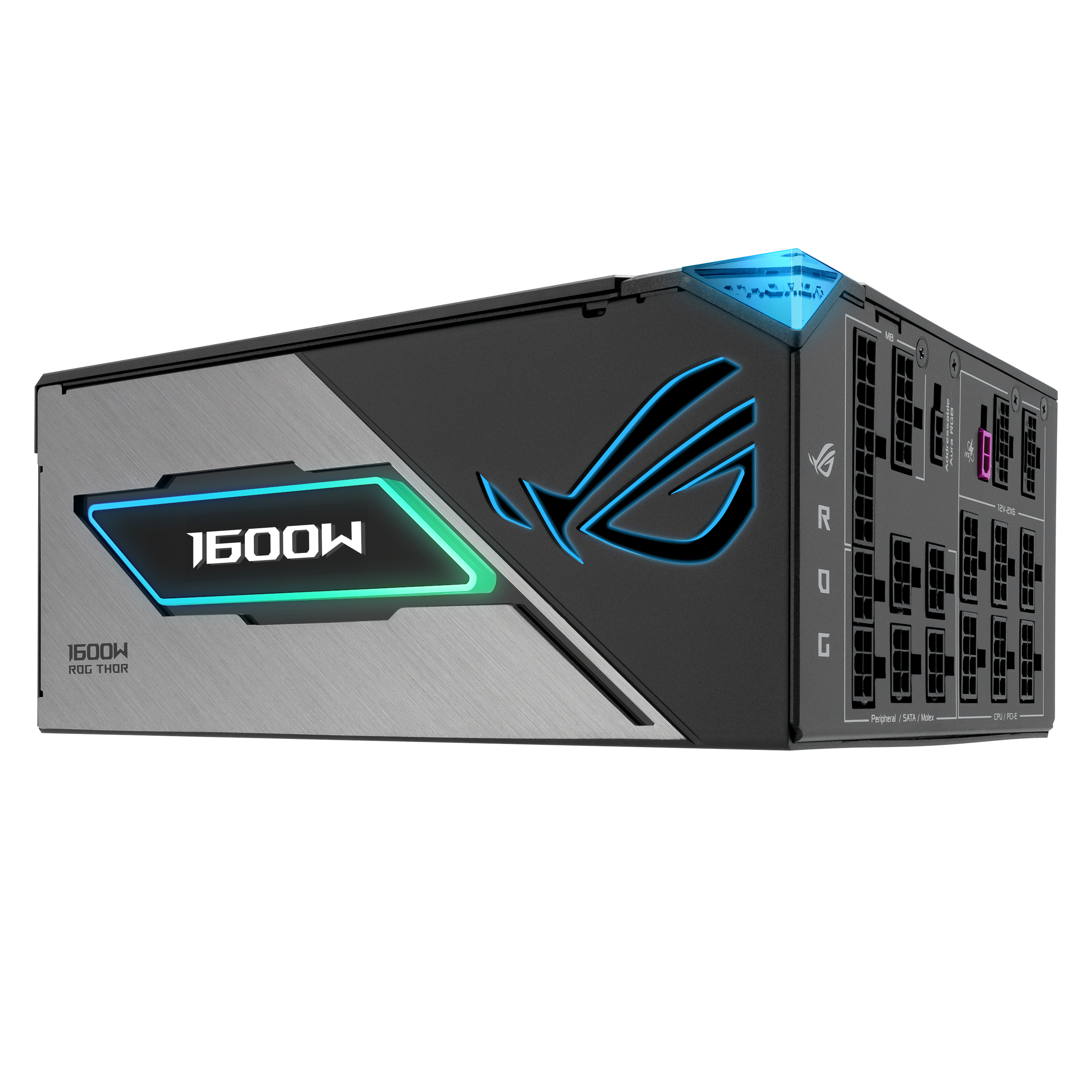 ASUS ROG -THOR-1600T3-GAMING power supply unit 1600 W 20+4 pin ATX ATX Grey - Afbeelding 3