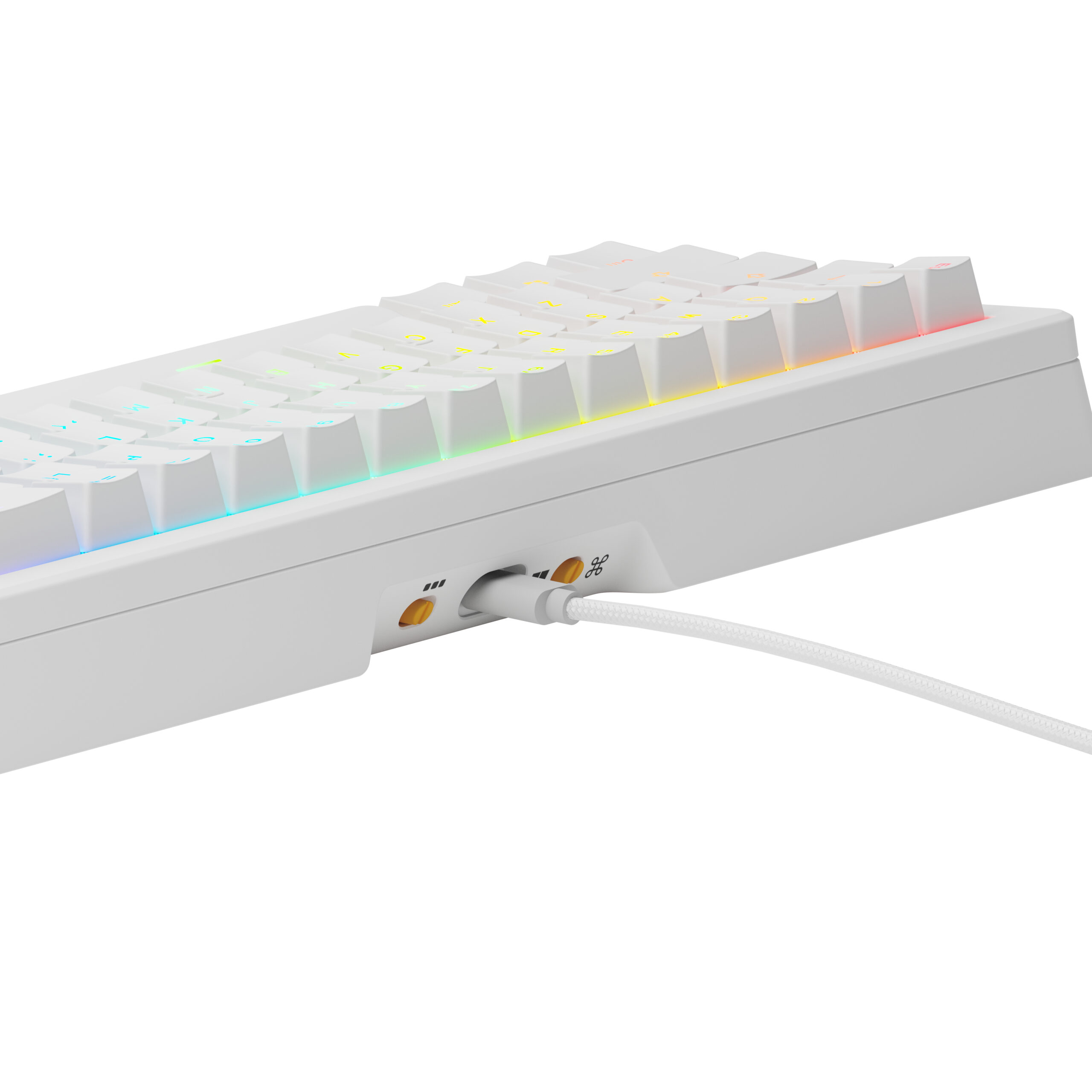 Glorious PC Gaming Race GMMK 3 Prebuilt keyboard USB QWERTY US English White - Afbeelding 4