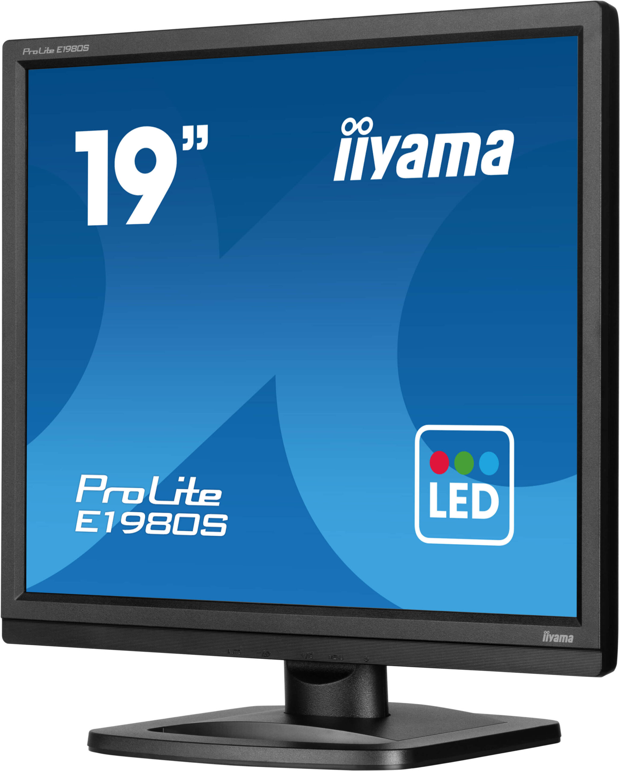 iiyama ProLite E1980S-B1 computer monitor 48.3 cm (19") 1280 x 1024 pixels VGA LED Black - Afbeelding 4