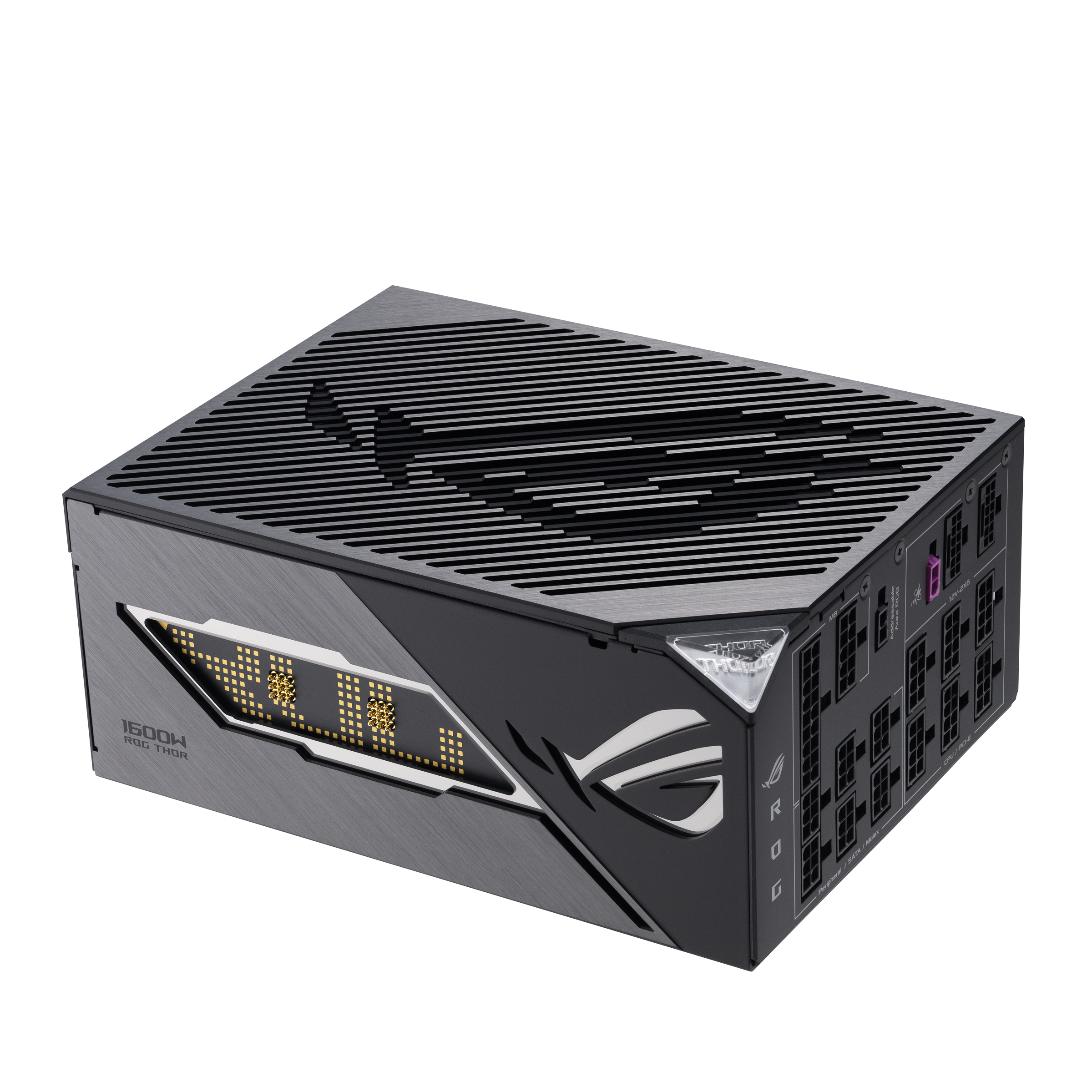 ASUS ROG -THOR-1600T3-GAMING power supply unit 1600 W 20+4 pin ATX ATX Grey - Afbeelding 11