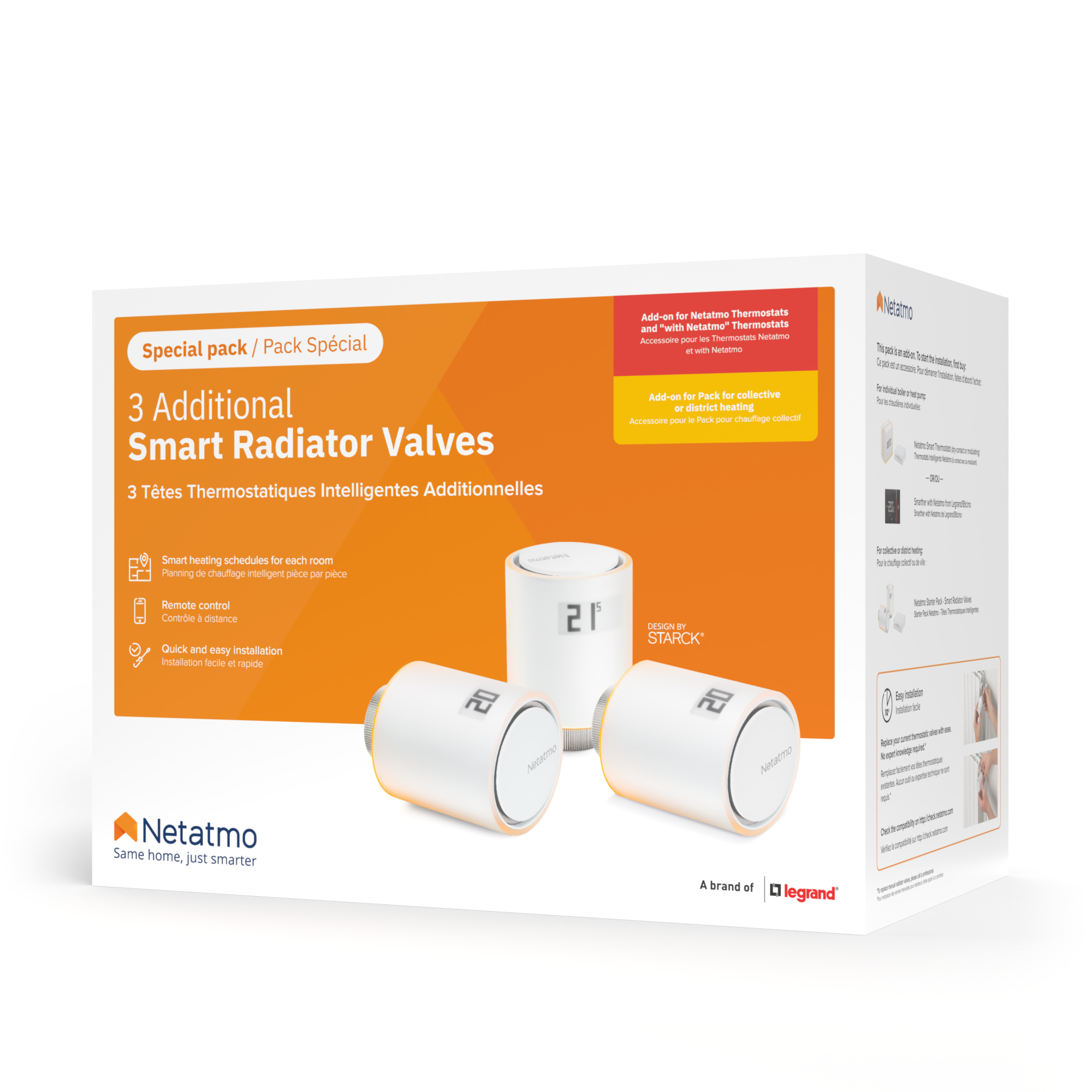Netatmo NBU-NAV 3-valve kit - Afbeelding 7