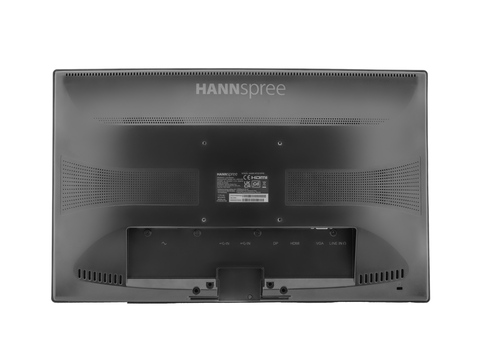 Hannspree HT 221 PPB computer monitor 54.6 cm (21.5") 1920 x 1080 pixels Full HD LED Touchscreen Black - Afbeelding 8