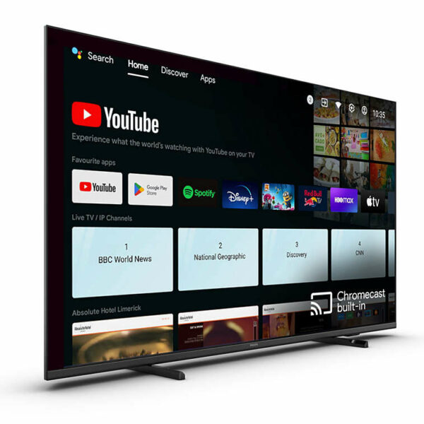 Philips 50HFL4518U/12 hospitality TV 127 cm (50") 4K Ultra HD 350 cd/m² Smart TV Black 20 W