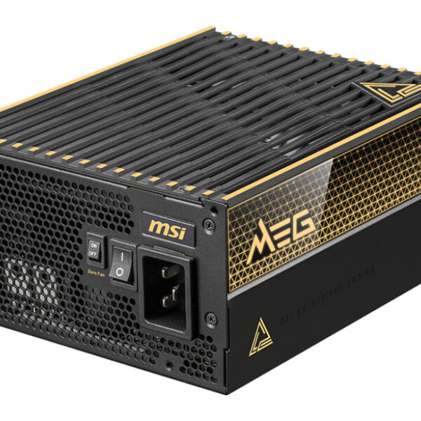 MSI MEG Ai1600T 1600W PCIE5 80+ Titanium power supply (306-7ZPEX11-CE0)