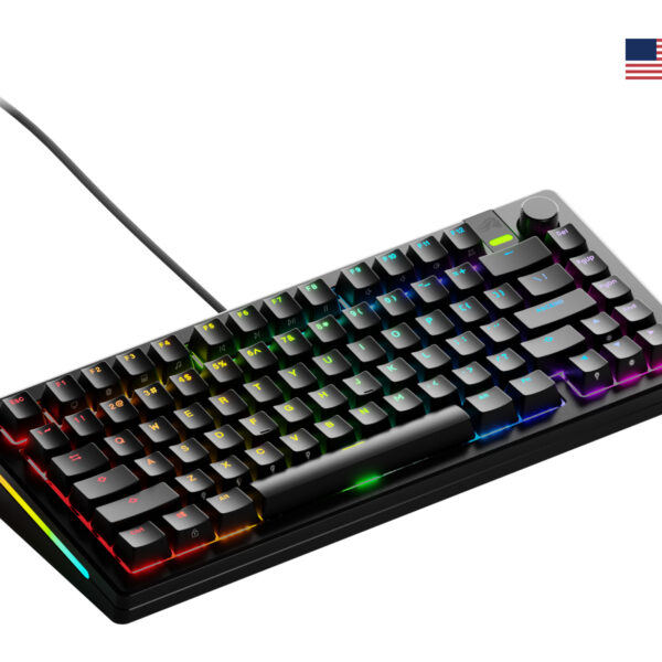 Glorious Gaming GMMK 3 PRO 75% Prebuilt Wired Black - US