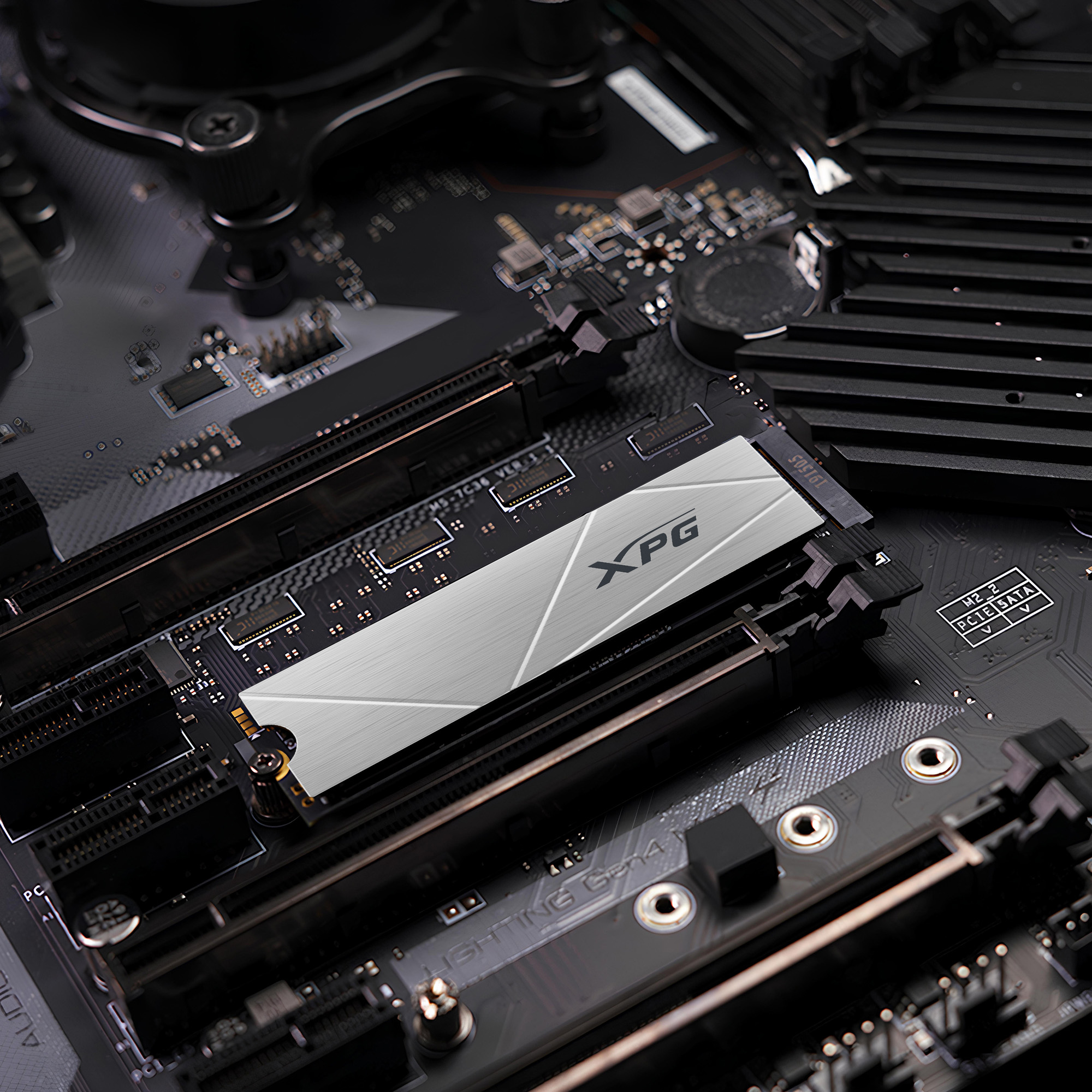 XPG GAMMIX S60 2 TB M.2 PCI Express 4.0 NVMe 3D NAND - Afbeelding 6
