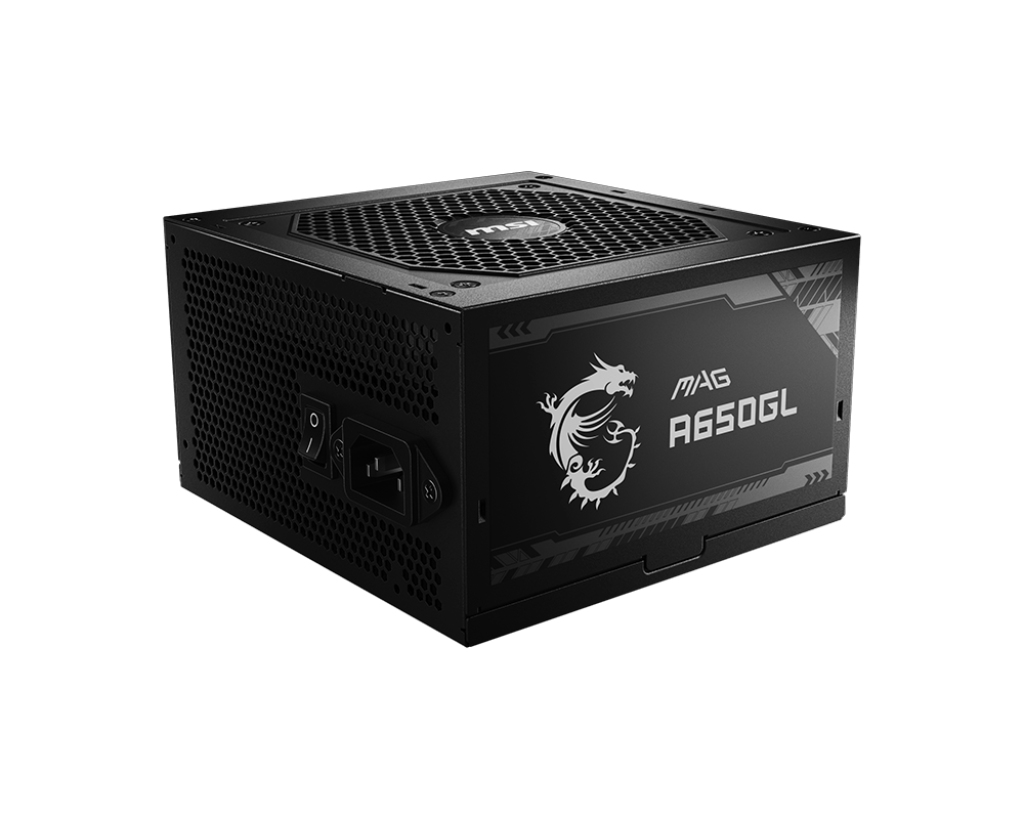 MSI MAG A650GL 650 W 120 mm 80 PLUS Gold power supply - Afbeelding 3