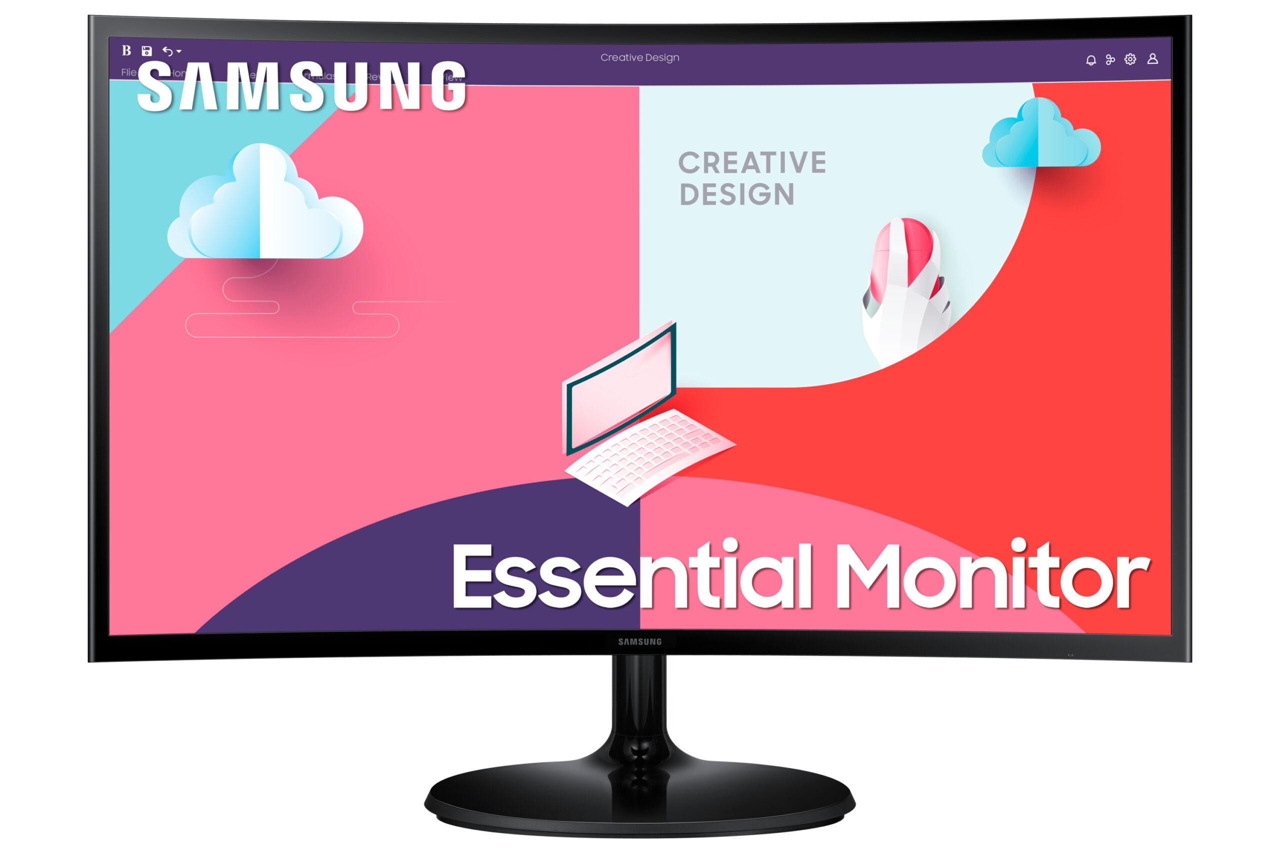 Samsung S36C computer monitor 68.6 cm (27") 1920 x 1080 pixels Full HD LCD Black - Afbeelding 2