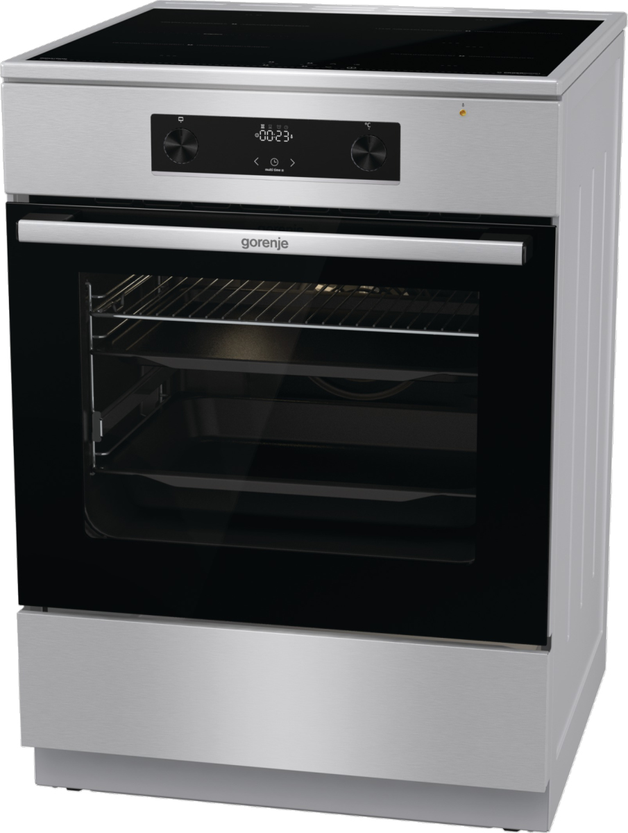 Gorenje GEIT6C60XPG cooker Freestanding cooker Zone induction hob A - Afbeelding 5