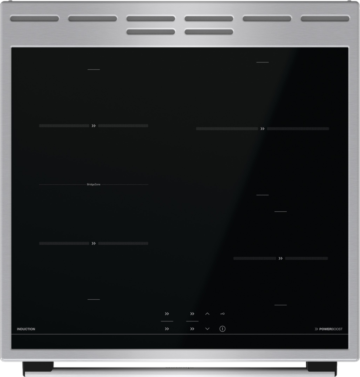 Gorenje GEIT6C60XPG cooker Freestanding cooker Zone induction hob A - Afbeelding 11