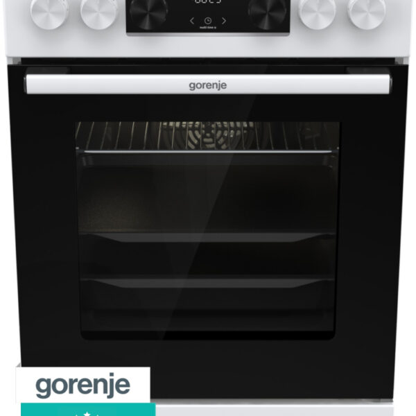 Gorenje GECS5C70WA cooker Freestanding cooker Coil hob White A