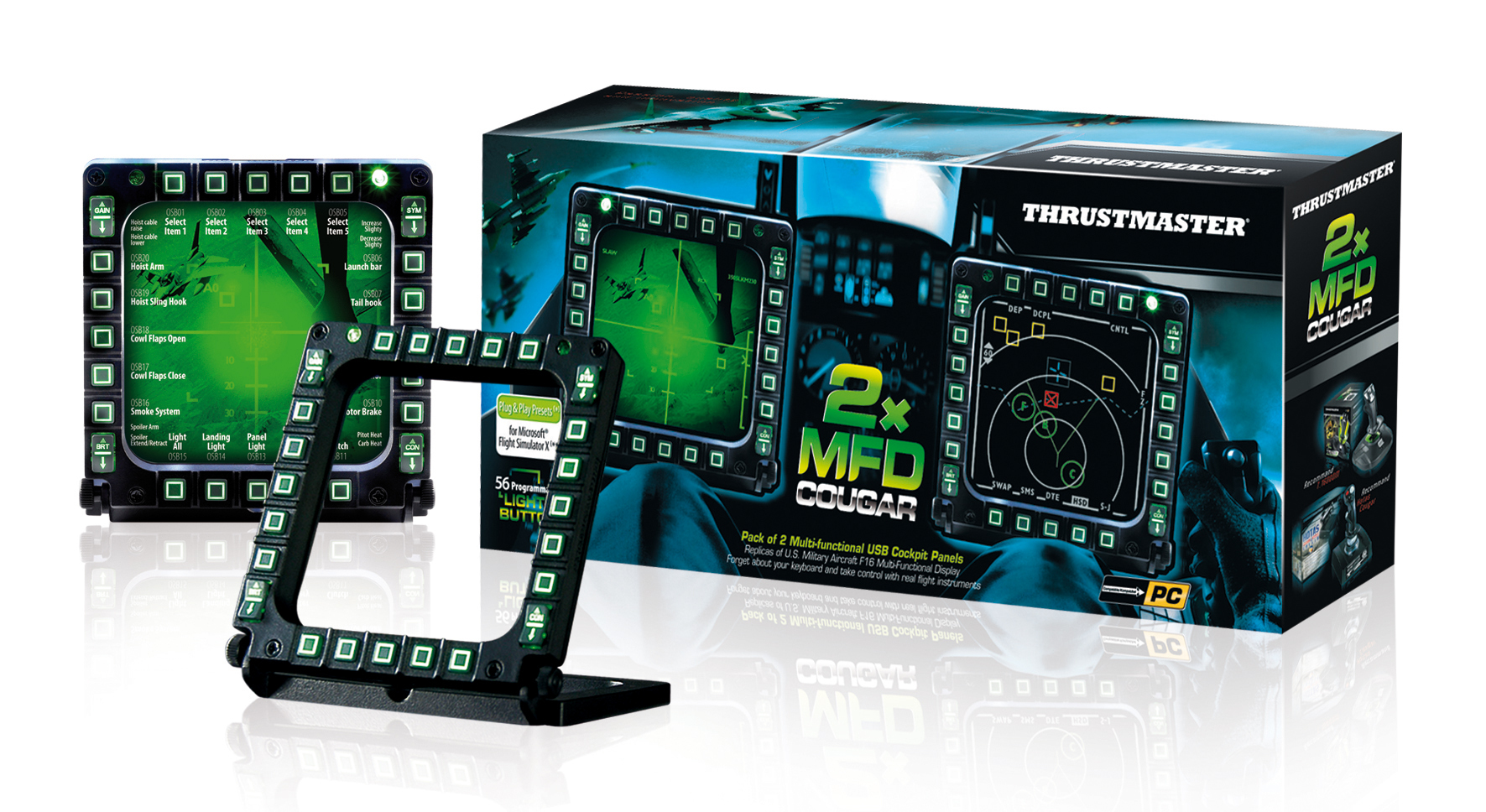 Thrustmaster MFD Cougar Pack - 2stk - Afbeelding 6