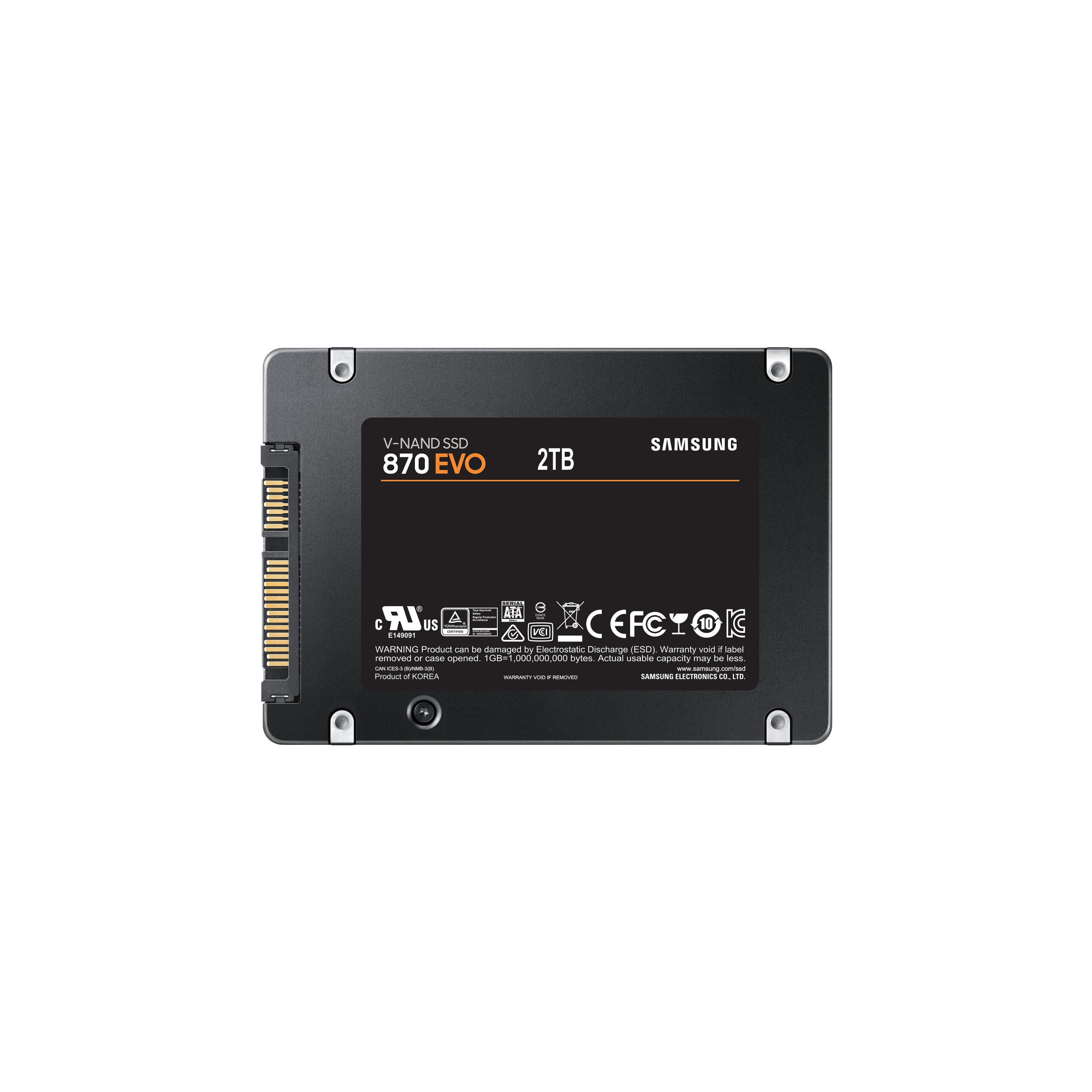 Samsung 870 EVO 2 TB 2.5" Serial ATA III V-NAND MLC - Afbeelding 2